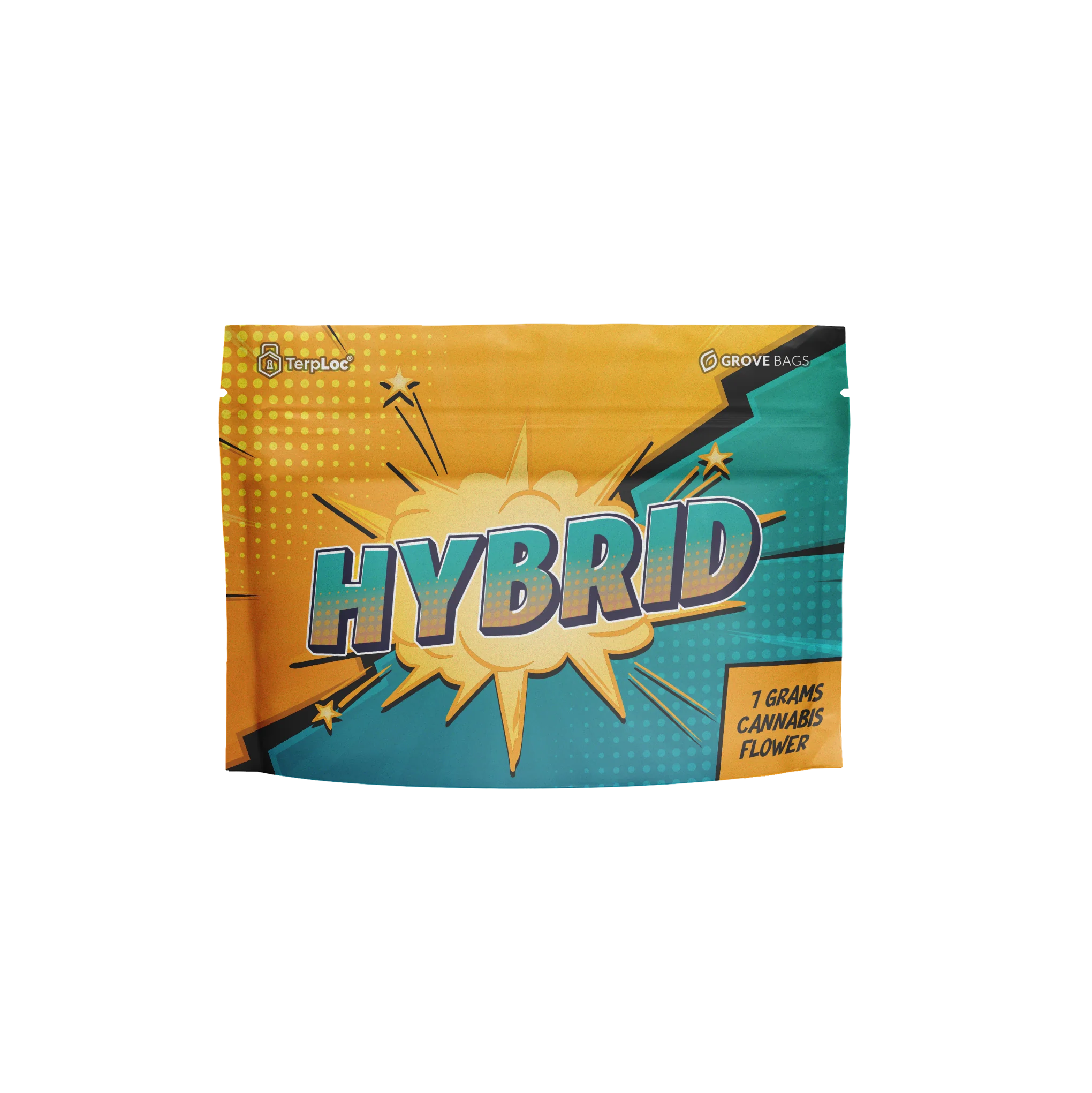 Terploc 1/4 Ounce Pouch Velvet Soft Touch - Child Resistant - Single - Image 3