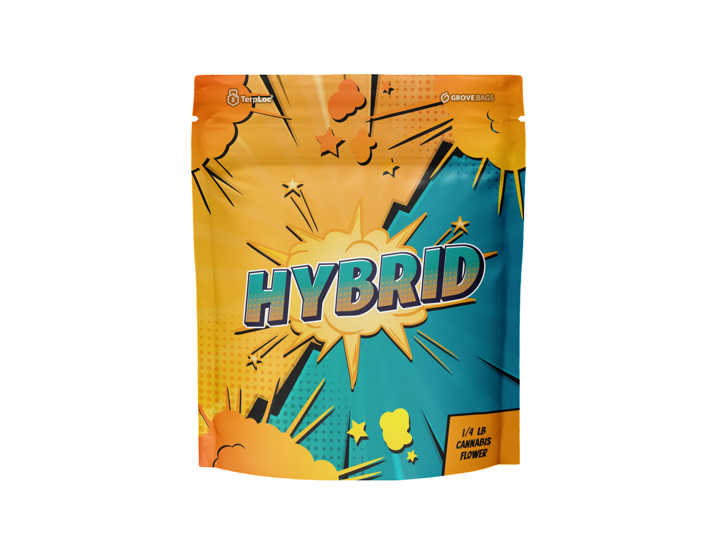 TerpLoc 1/4 Pound Velvet Soft Touch - Child Resistant Pouch - Single - Image 5