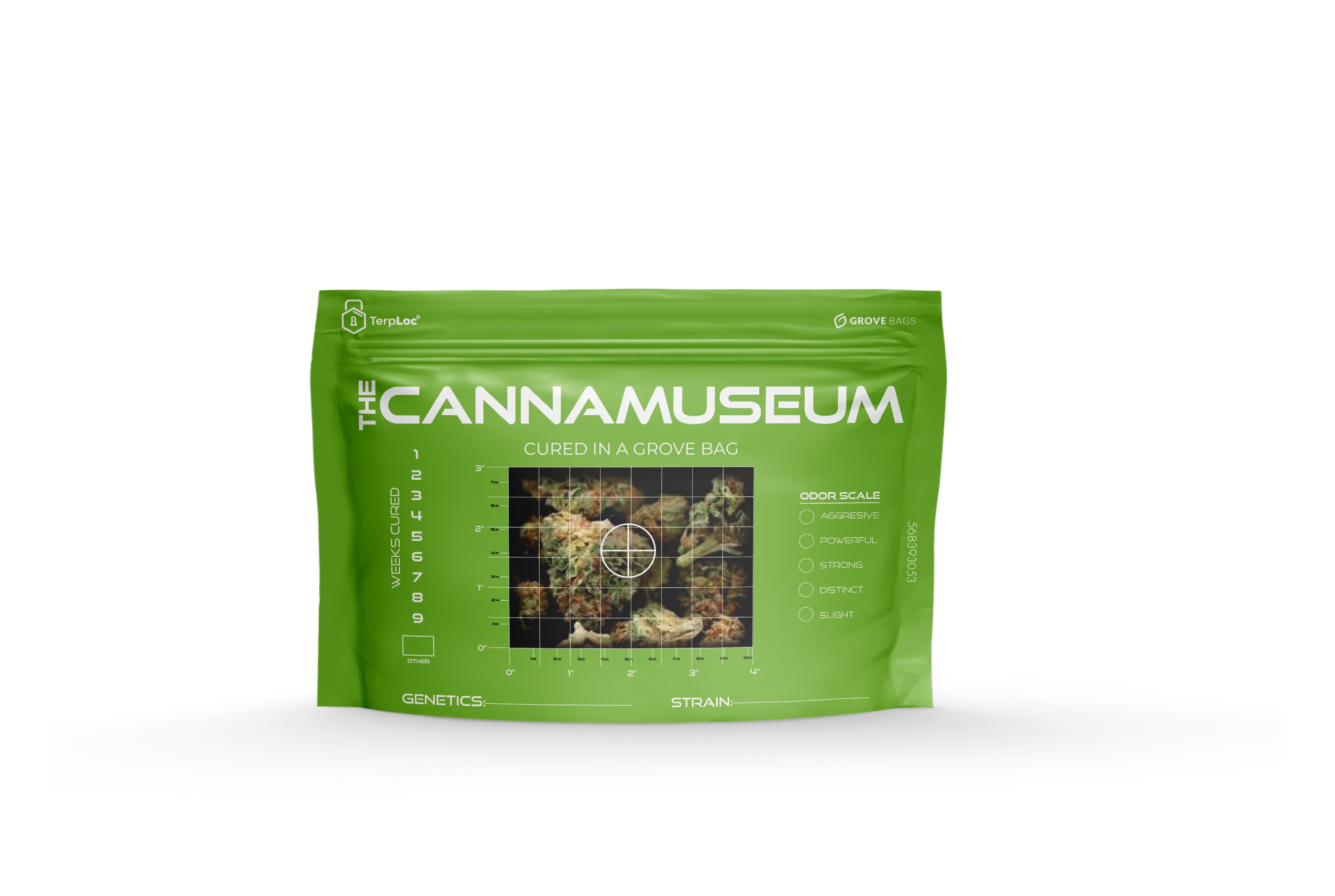 TerpLoc 1 Ounce Cannamuseum - Child Resistant Pouch - Single - Image 3